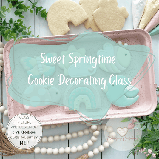 Sweet Springtime Cookie Decorating Class x Lat 65 Brewing